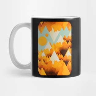 Yellow sand peaks Mug